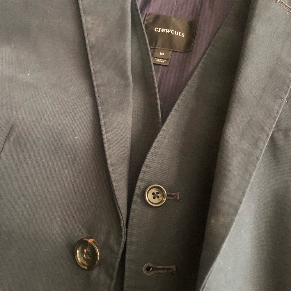 J Crew Ludlow Italian Chino Suit Jacket and Vest